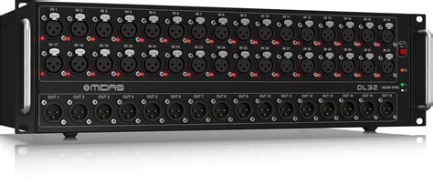 midas m32r stage box|Midas DL32 Stage Box for X32 and M32 Mixers .